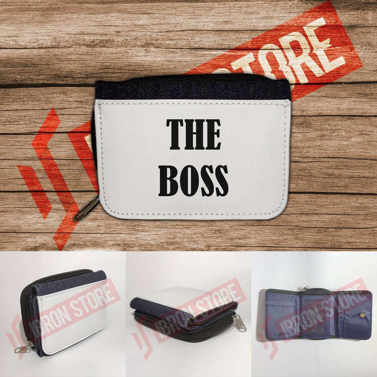 The Boss mintás pénztárca